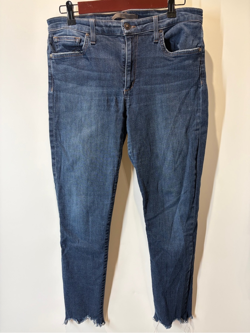 Joe's Jeans Women's Dark Blue Cropped Skinny Jeans